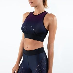 Ultracor Altitude Argyle Pixelate Crop Top